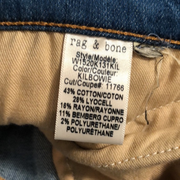 Rag & Bone Zip Accent Crop Jean - Picture 15 of 16